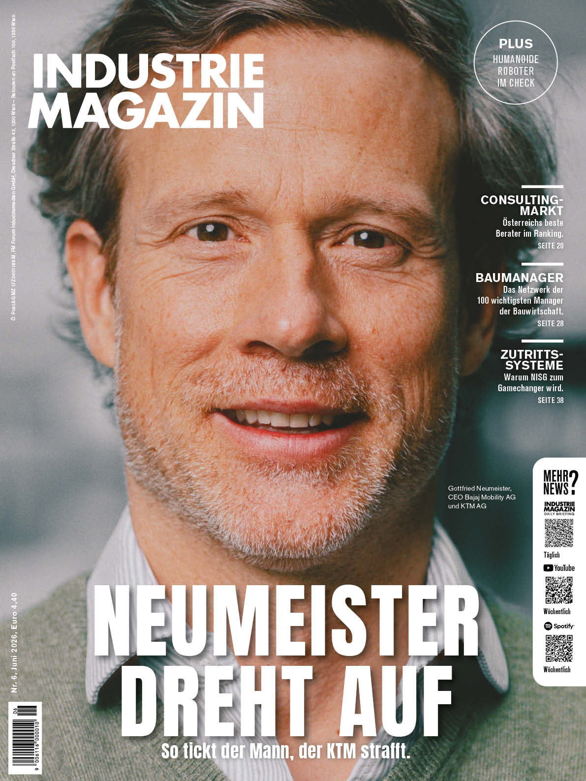 Mehr von Rudolf Loild: Technologie, Talente, Transformation: Die Treiber der Industrie von morgen - Industriemagazin Merchandise